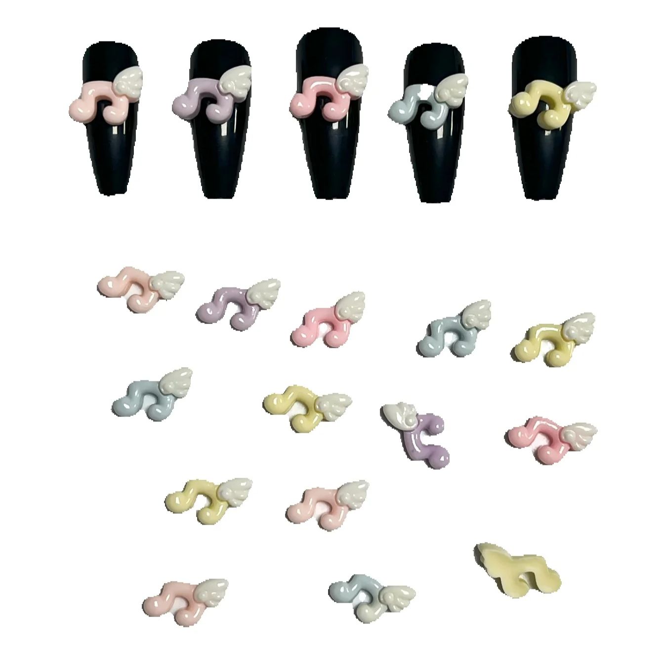 Gold 6138 - 40Pcs Random Mixed Y2k Fresh Mini