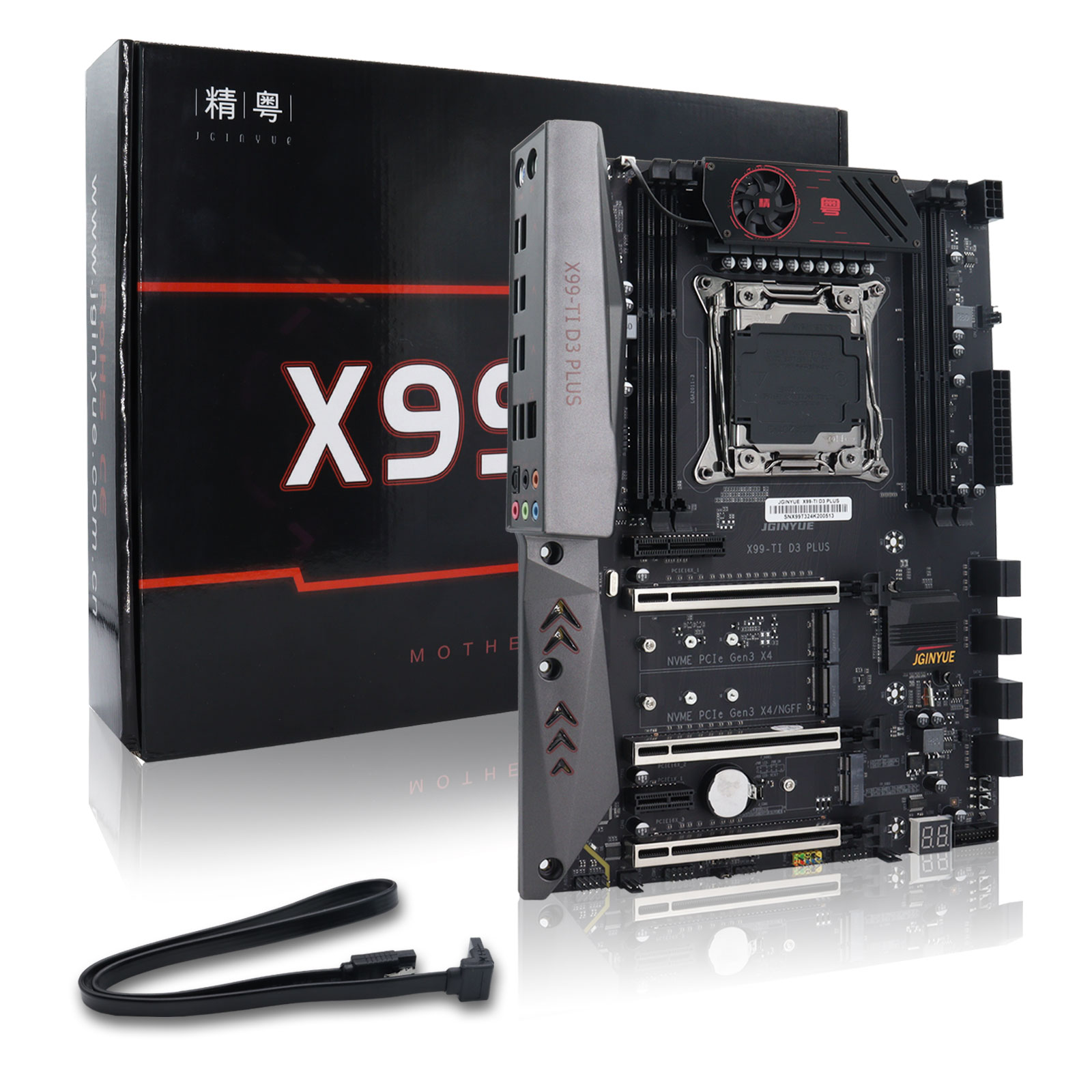 JGINYUE X99-TI D3 PLUS Motherb - đánh giá và giá E5 2696 V3