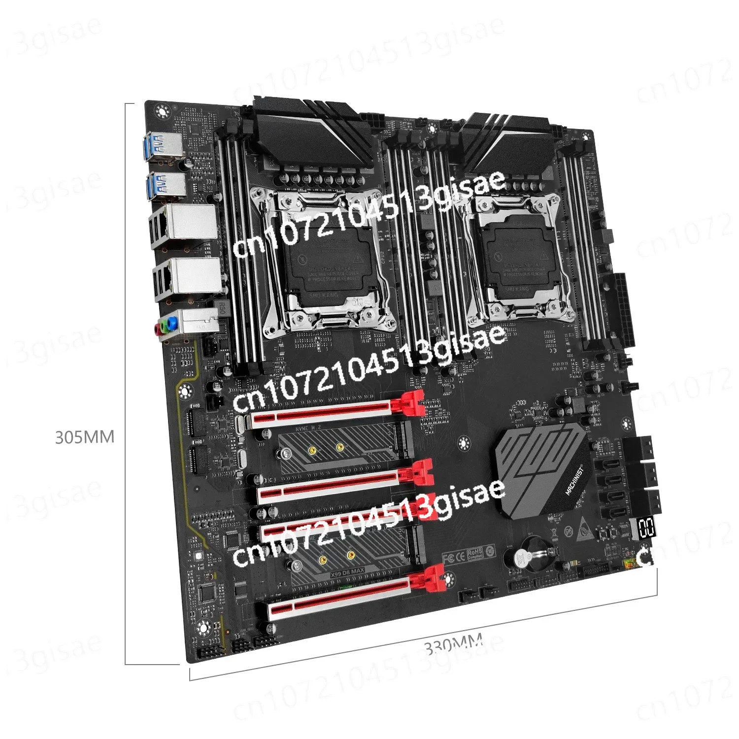 Mechanic X99 D8 MAX Main Board - đánh giá và giá E5 2699 V4