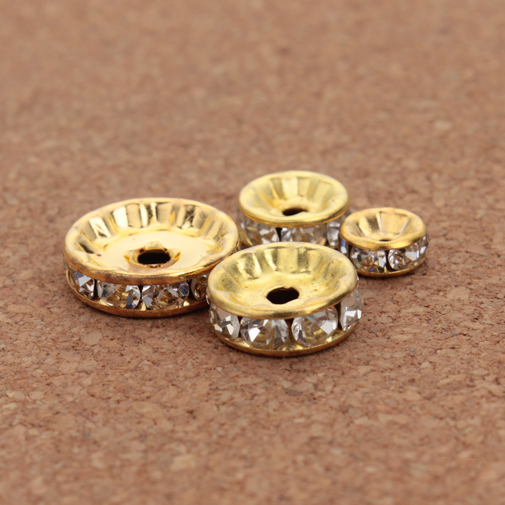 Bộ 50 4 6 8 10 12Mm Pha Lê Hạt - đánh giá và giá Gold 6138
