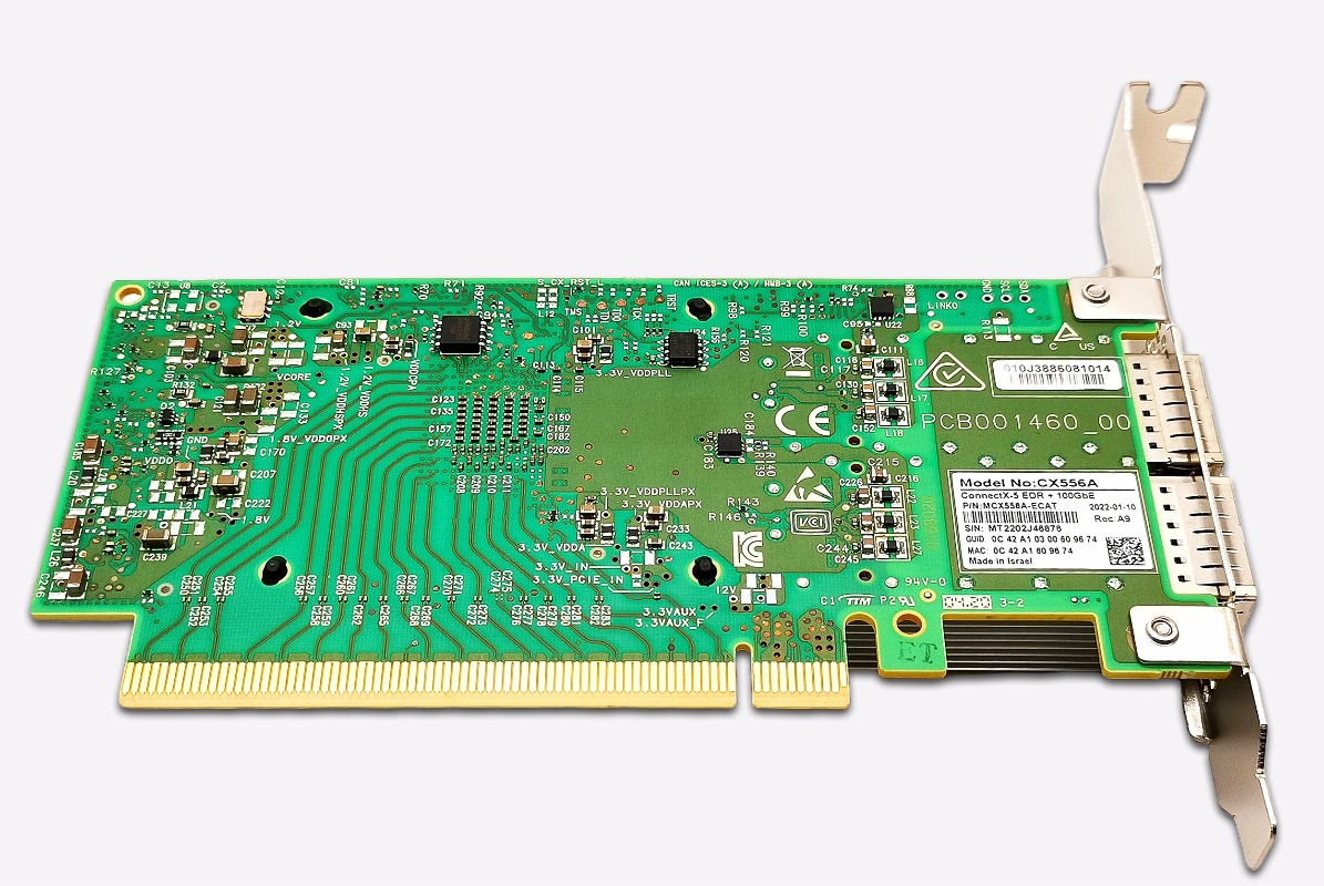 100Gb Network Adapter Mellanox - đánh giá và giá 100Gbe Qsfp28 Network Card